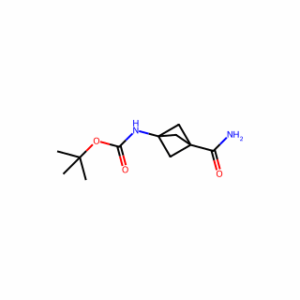 tert-butyl N-(3-carbamoyl-1-bicyclo[1.1.1]pentanyl)carbamate