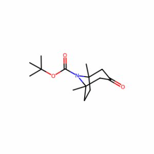 tert-butyl 1,5-dimethyl-3-oxo-8-azabicyclo[3.2.1]octane-8-carboxylate