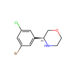 (S)-3-(3-Bromo-5-chlorophenyl)morpholine