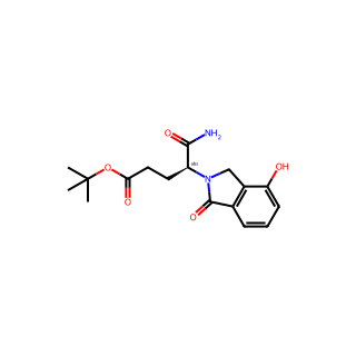 tert-Butyl (S)-5-Amino-4-(4-hydroxy-1-oxoisoindolin-2-yl)-5-oxopentanoate