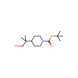 tert-Butyl 4-(1-hydroxy-2-methylpropan-2-yl)piperidine-1-carboxylate