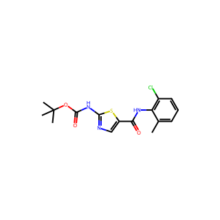tert-Butyl (5-((2-chloro-6-methylphenyl)carbamoyl)thiazol-2-yl)carbamate