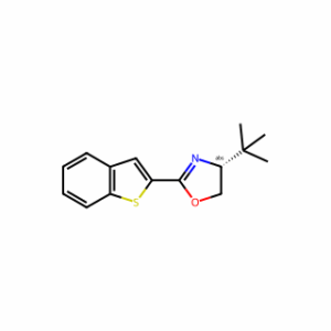 (R)-2-(Benzo[b]thiophen-2-yl)-4-(tert-butyl)-4,5-dihydrooxazole