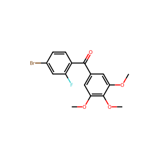 (4-Bromo-2-fluorophenyl)(3,4,5-trimethoxyphenyl)methanone