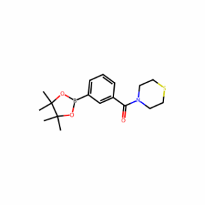 (3-(4,4,5,5-Tetramethyl-1,3,2-dioxaborolan-2-yl)phenyl)(thiomorpholino)methanone