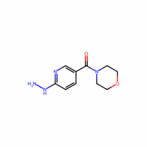 (6-Hydrazineylpyridin-3-yl)(morpholino)methanone