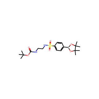 tert-Butyl (2-((4-(4,4,5,5-tetramethyl-1,3,2-dioxaborolan-2-yl)phenyl)sulfonamido)ethyl)carbamate