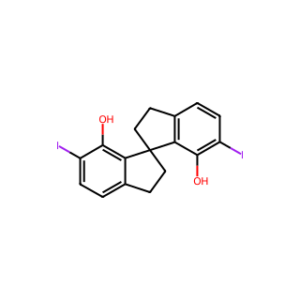 (S)-6,6′-Diiodo-2,2′,3,3′-tetrahydro-1,1′-spirobi[indene]-7,7′-diol