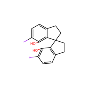 (R)-2,2′,3,3′-Tetrahydro-6,6′-diiodo-1,1′-spirobi[1H-indene]-7,7′-diol