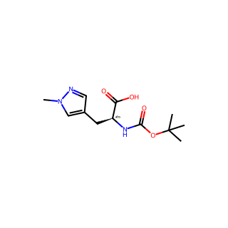 (S)-2-((tert-Butoxycarbonyl)amino)-3-(1-methyl-1H-pyrazol-4-yl)propanoic acid