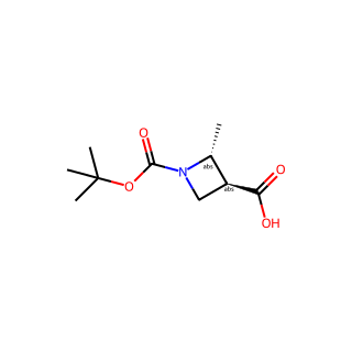 (2R,3S)-1-(tert-Butoxycarbonyl)-2-methylazetidine-3-carboxylic acid