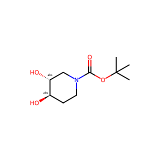 tert-butyl trans-3,4-dihydroxypiperidine-1-carboxylate