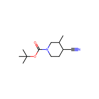 tert-butyl 4-cyano-3-methylpiperidine-1-carboxylate