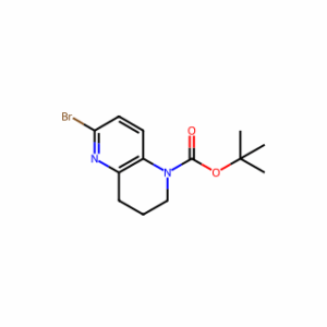 tert-Butyl 6-bromo-3,4-dihydro-1,5-naphthyridine-1(2H)-carboxylate