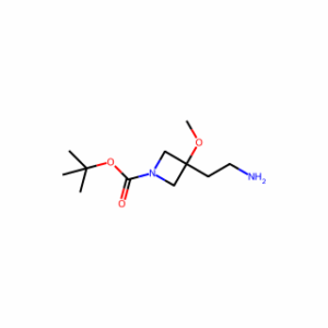 tert-butyl 3-(2-aminoethyl)-3-methoxyazetidine-1-carboxylate