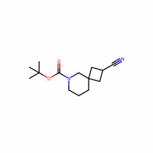 tert-butyl 2-cyano-6-azaspiro[3.5]nonane-6-carboxylate
