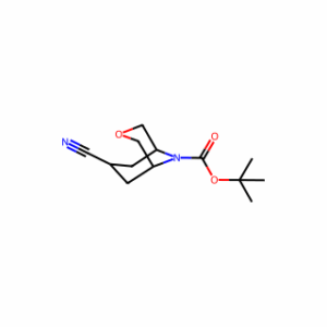 Tert-butyl 7-cyano-3-oxa-9-azabicyclo[3.3.1]Nonane-9-carboxylate
