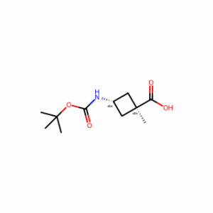 trans-3-{[(tert-butoxy)carbonyl]amino}-1-methylcyclobutane-1-carboxylic acid