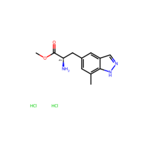 (R)-Methyl 2-amino-3-(7-methyl-1H-indazol-5-yl)propanoate dihydrochloride