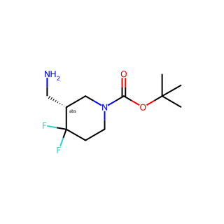 tert-butyl (3R)-3-(aminomethyl)-4,4-difluoropiperidine-1-carboxylate