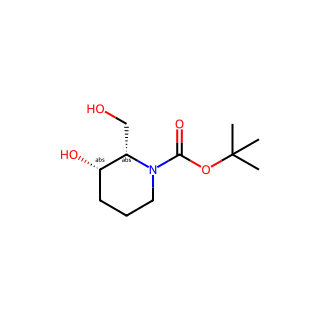 tert-butyl (2S,3S)-3-hydroxy-2-(hydroxymethyl)piperidine-1-carboxylate