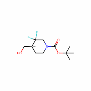 tert-butyl (4S)-3,3-difluoro-4-(hydroxymethyl)piperidine-1-carboxylate