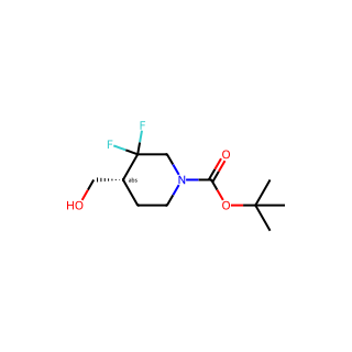 tert-butyl (4R)-3,3-difluoro-4-(hydroxymethyl)piperidine-1-carboxylate