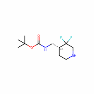 tert-butyl N-[(3,3-difluoropiperidin-4-yl)methyl]carbamate