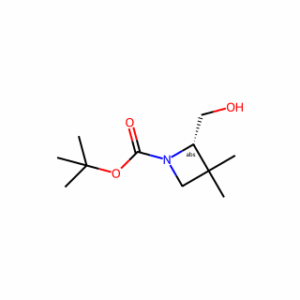tert-butyl (2S)-2-(hydroxymethyl)-3,3-dimethylazetidine-1-carboxylate