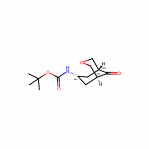 tert-butyl N-[endo-9-oxo-3-oxabicyclo[3.3.1]nonan-7-yl]carbamate
