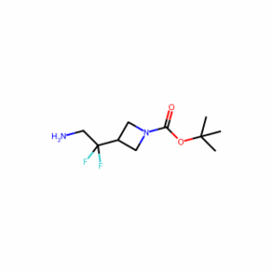 tert-butyl 3-(2-amino-1,1-difluoroethyl)azetidine-1-carboxylate