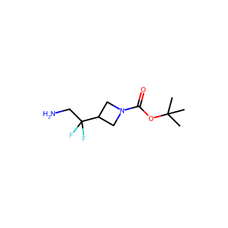 tert-butyl 3-(2-amino-1,1-difluoroethyl)azetidine-1-carboxylate