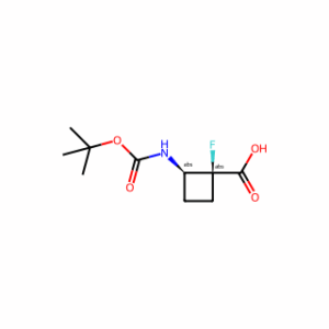 trans-2-{[(tert-butoxy)carbonyl]amino}-1-fluorocyclobutane-1-carboxylic acid