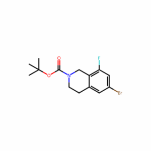 Tert-butyl 6-bromo-8-fluoro-3,4-dihydroisoquinoline-2(1H)-carboxylate