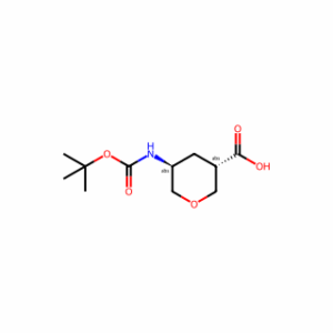 (3S,5S)-5-(tert-butoxycarbonylamino)tetrahydropyran-3-carboxylic acid