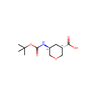 (3S,5S)-5-(tert-butoxycarbonylamino)tetrahydropyran-3-carboxylic acid