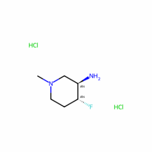 (3R,4R)-4-fluoro-1-methyl-piperidin-3-amine;dihydrochloride