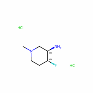 (3R,4S)-4-fluoro-1-methyl-piperidin-3-amine;dihydrochloride