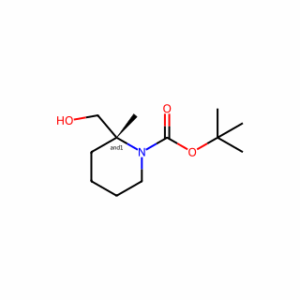 tert-butyl 2-(hydroxymethyl)-2-methylpiperidine-1-carboxylate