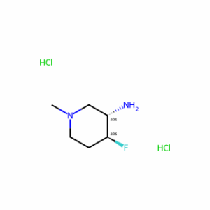 (3S,4S)-4-fluoro-1-methyl-piperidin-3-amine;dihydrochloride