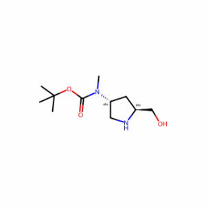 tert-butyl N-[(3R,5S)-5-(hydroxymethyl)pyrrolidin-3-yl]-N-methyl-carbamate