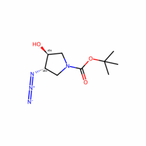 tert-butyl (3S,4S)-3-azido-4-hydroxy-pyrrolidine-1-carboxylate