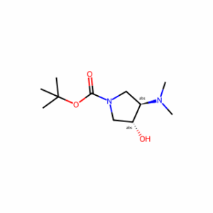 tert-butyl (3R,4R)-3-(dimethylamino)-4-hydroxypyrrolidine-1-carboxylate