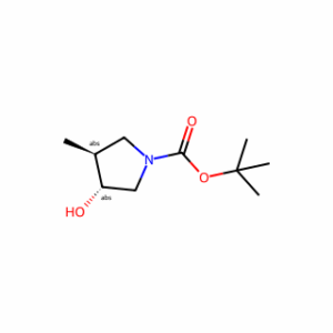 tert-butyl (3R,4S)-3-hydroxy-4-methylpyrrolidine-1-carboxylate