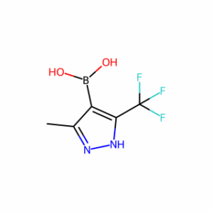 (3-methyl-5-(trifluoromethyl)-1H-pyrazol-4-yl)boronic acid