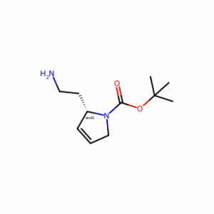 tert-butyl 2-(2-aminoethyl)-2,5-dihydropyrrole-1-carboxylate