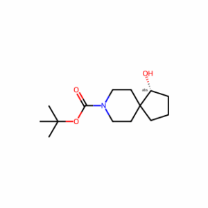 tert-butyl (4R)-4-hydroxy-8-azaspiro[4.5]decane-8-carboxylate
