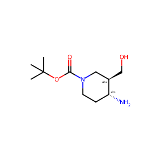 tert-butyl trans-4-amino-3-(hydroxymethyl)piperidine-1-carboxylate