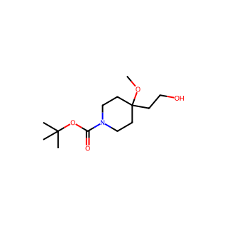 tert-butyl 4-(2-hydroxyethyl)-4-methoxy-piperidine-1-carboxylate
