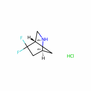 (1S,4S)-5,5-difluoro-2-azabicyclo[2.2.1]heptane;hydrochloride